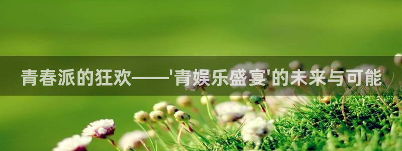庄闲和游戏官网：青春派的狂欢——\'青娱乐盛宴\'的未来与可能